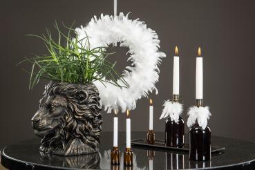 Preview: Federkranz weiß