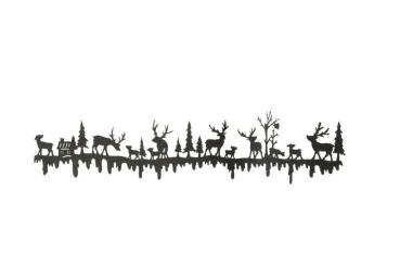 Winterlandschaft schwarz