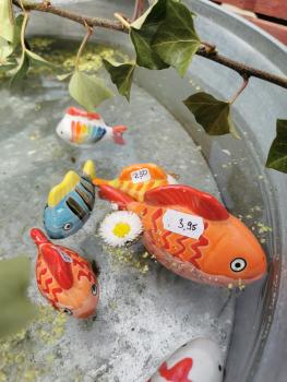 Preview: 4er Set Mini Schwimmfische