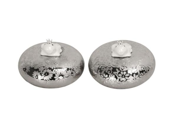 Schwimmlinse mit Froschkönig