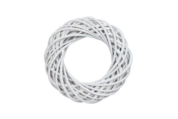 Weidenkranz weiß 30cm