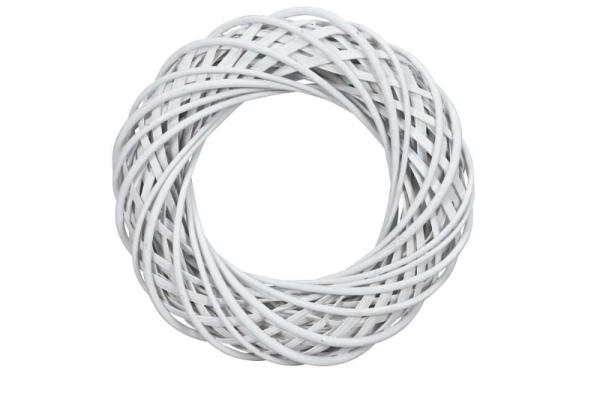 Weidenkranz weiß 35cm